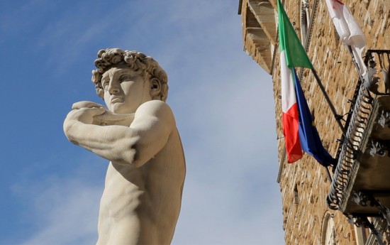 RomeCabs Shore Excursions to Pisa and Florence from Livorno Cruise Tours - David, Piazza della Signoria