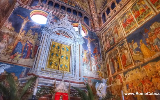 Sightseeing Transfer from Rome to Florence with Orvieto tour Cathedral chapel