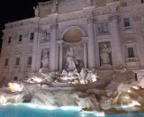 Newly Restored TREVI FOUNTAIN: DAY and NIGHT