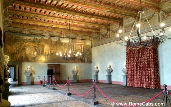 Rome town and country shore excursion from Civitavecchia - Bracciano Castle