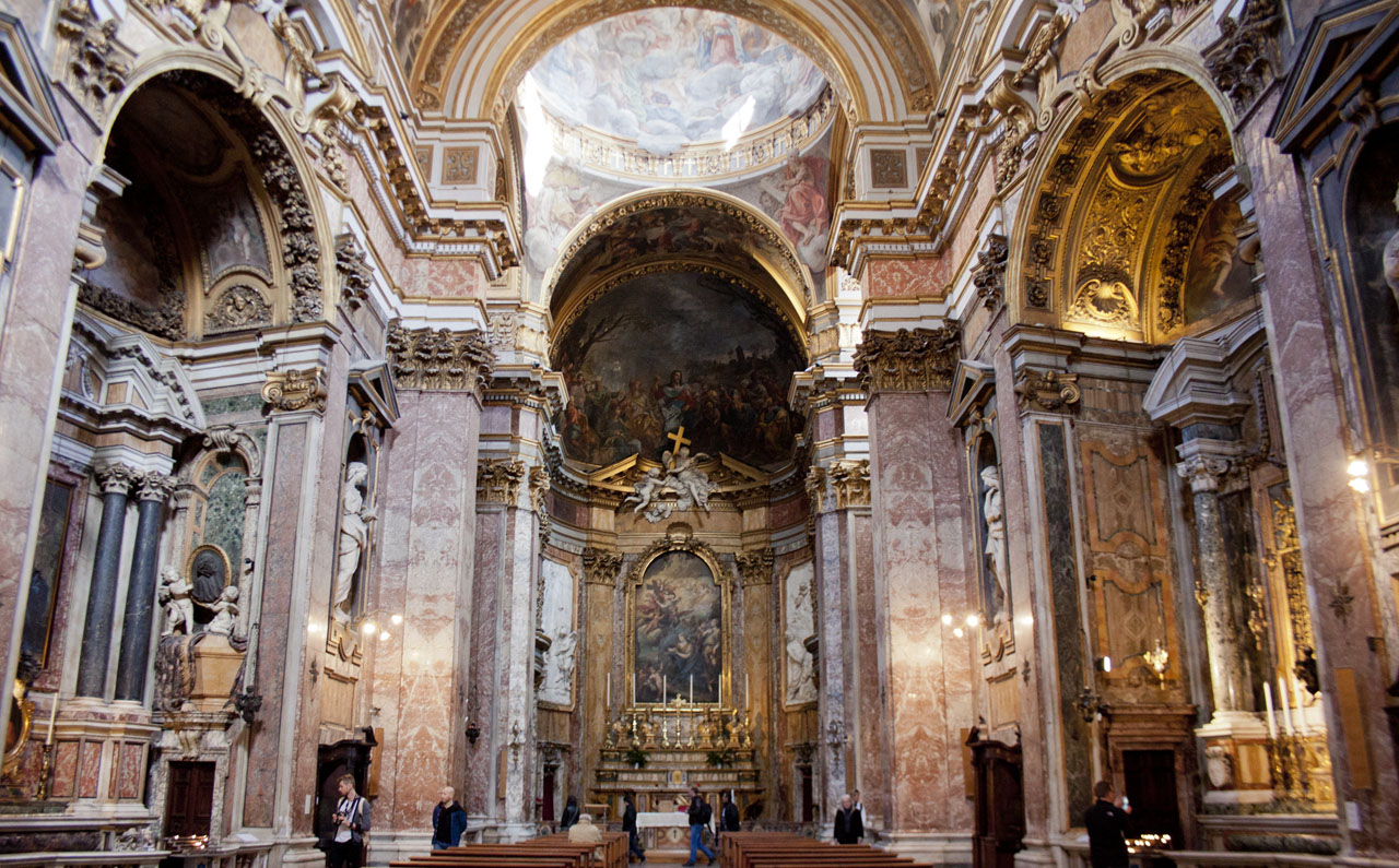 Top 10 fun things to do in Rome visit churches Santa Magdalena Church
