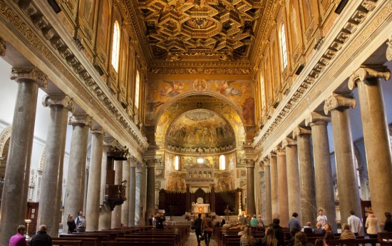 Private Tours of  Best of Rome in 3 Days  -Santa Maria in Trastevere Church