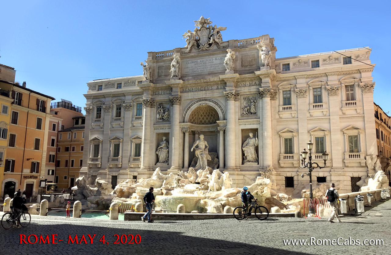 Trevi Founain Rome travel blog RomeCabs