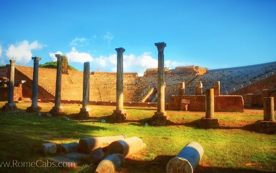 Rome to Ostia Antica and Cerveteri - Ancient World Tour - ancient Roman theater