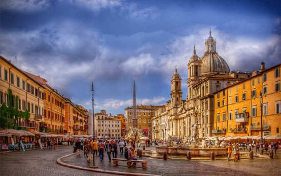 Piazza Navona Rome Private Tours from Civitavecchia