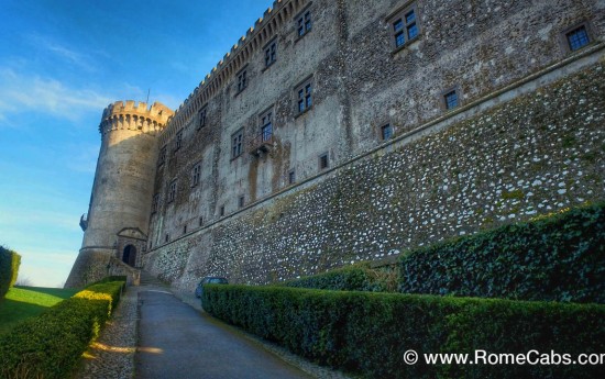 Bracciano Castle post cruise tours from Civitavecchia to Rome