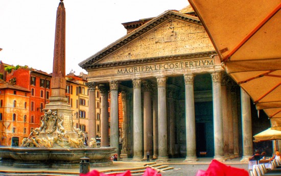 Rome in A Day shore excursion from Civitavecchia  - The Pantheon Piazza della Rotonda