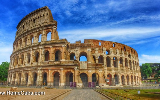 RomeCabs Panoramic Rome Limo Tours  - The Colossseum
