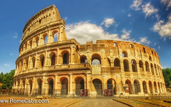 Colosseum Rome in a Day on a Sunday Tour of Rome from sea port