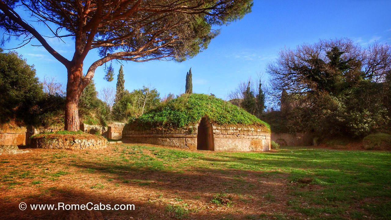 Banditaccia Etruscan Necropolis in Cerveteri 7 Top Ancient Roman Etruscan Sites to visit from Rome Tours