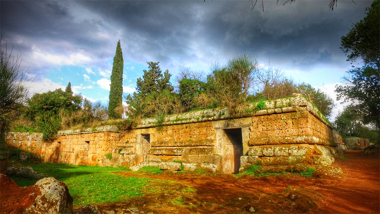 Cerveteri Etruscan Necropolis Best Civitavecchia Tours to the Roman Countryside from Rome in limo RomeCabs