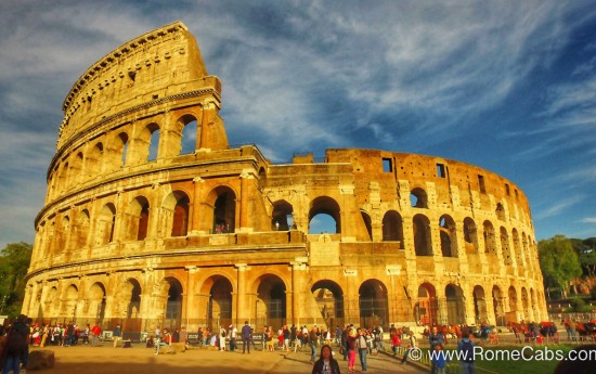 Colosseum post cruise tours from Civitavecchia