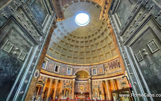 Rome in limo Ultimate Rome Tour with Driver, Guide, Vatican Tickets - The Pantheon