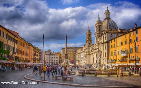 Piazza Navona Rome tours from cruise ship