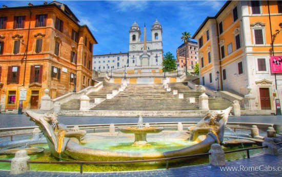 Spanish Steps in Rome Tours from Civitavecchia Cruise Port excursions