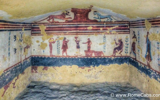 Mysterious Etruscans Countryside Tour from Rome in limo - Tarquinia Etruscan Tombs