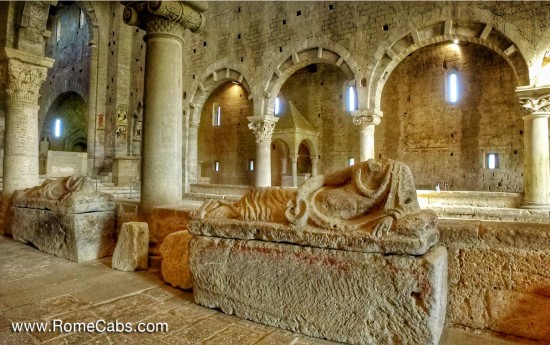 Saint Peter Basilica Tuscania Medieval Magic Rome countryside Tours from Cruise Port