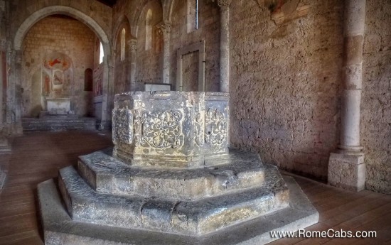 Basilica of Saint Peter Tuscania Medieval Magic Rome countryside excursions from Civitavecchia