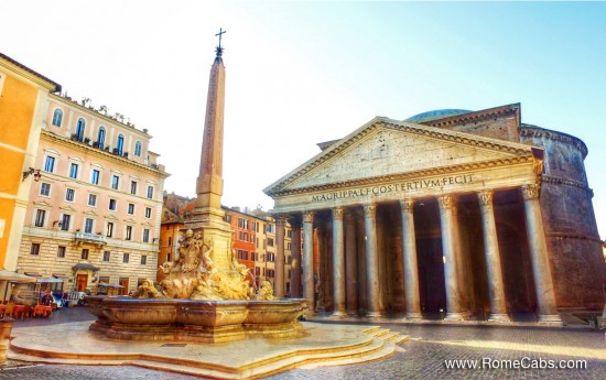 Cruise Port Rome Tour to Pantheon 