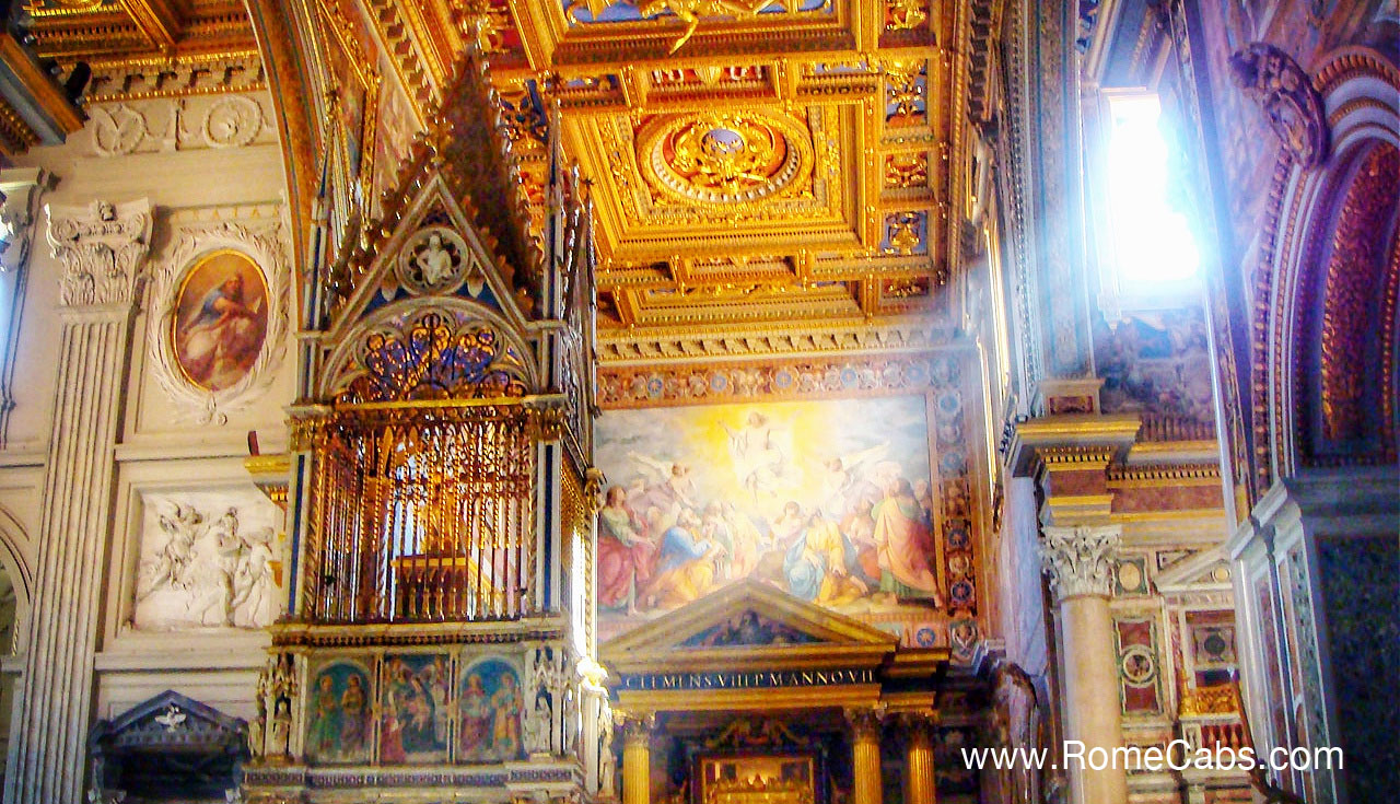 Private Rome in 3 Days Tour in Limo Saint John Lateran Church RomeCabs