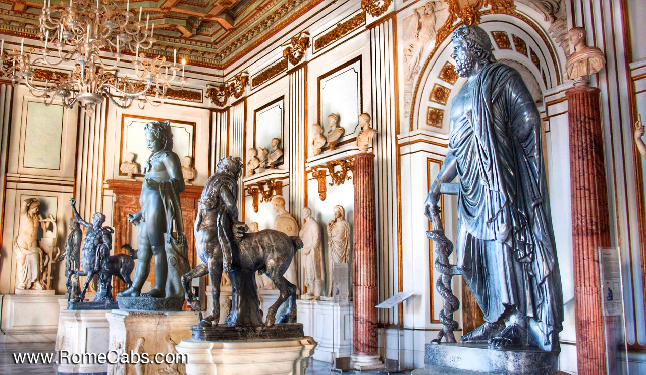 Capitoline Museums See Rome in 3 Days Tour itinerary Must See Rome limo tours