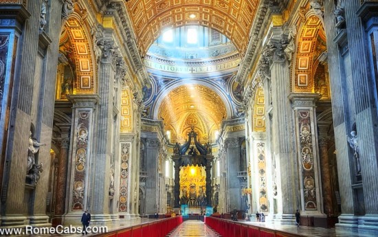 Vatican St Peter's Basilica Rome in a Day on a Sunday Tour from Civitavecchia Shore Excursions