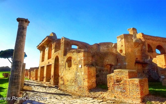 Ostia Antica Tour from Rome in limo shore excursions from Civitavecchia