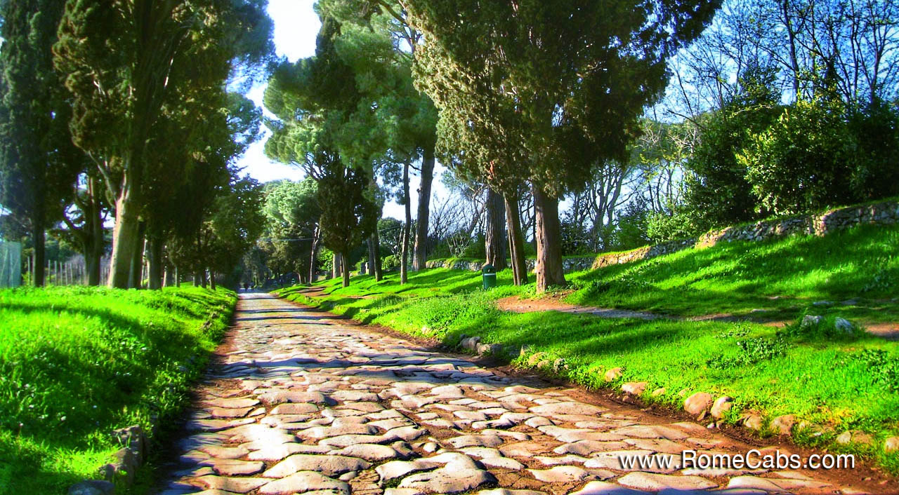 Ancient Appian Way Tours Via Appia Seven Wonders of Ancient Rome Private Tour from Civitavecchia Shore exursions RomeCabs