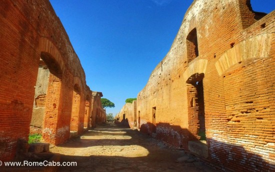 Rome to Ostia Antica Pre Cruise Tour to Civitavecchia Transfers - ancient roman city