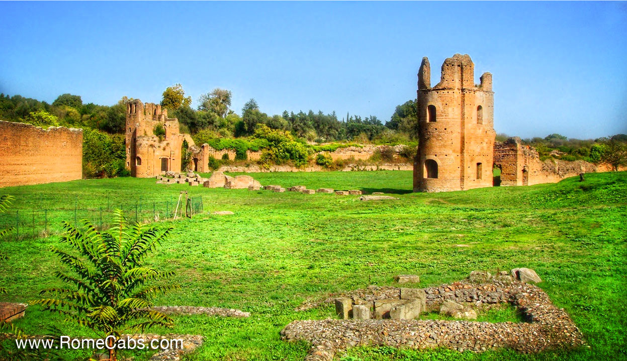 Circus maxentius Ancient Appian Way 7 top ancient Roman Etruscan sites to visit from Rome private tours