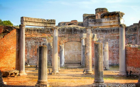 RomeCabs Tivoli villas and gardens tour from Rome in limo - Hadrian's villa