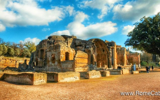 tours from Rome to Tivoli Villas and Garden - Hadrian's Villa