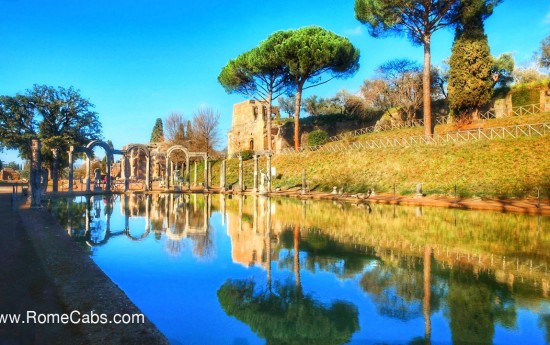 RomeCabs tours from Rome Rome to Tivoli Villas and Garden - Hadrian's Villa