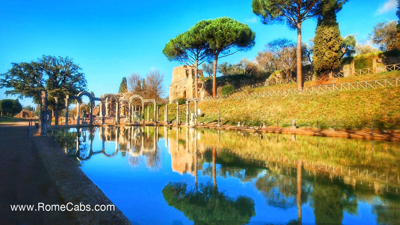 Rome to Tivoli Villas and Garden Tour to Hadrian villa Adriana