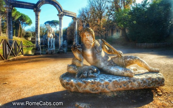 RomeCabs Tivoli villas and gardens tour from Rome - Hadrian's villa