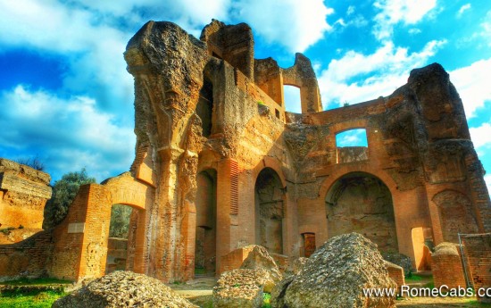 RomeCabs Rome tours to Tivoli Villas and Garden Tour  - Hadrian's Villa