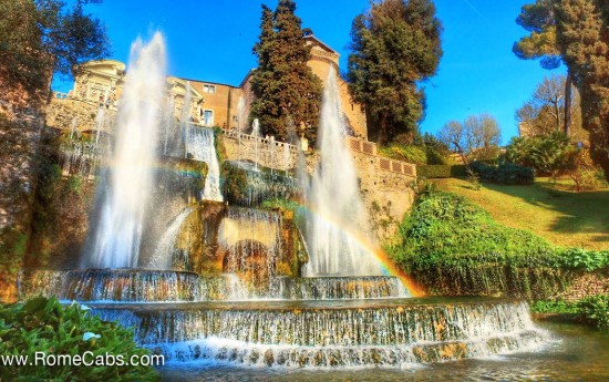 Visit Tivoli on your way from Rome to Amalfi Coast - Villa d'Este