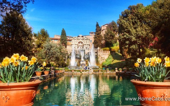 Sorrento to Rome Transfer with Tivoli Villas Tour - Villa d'Este