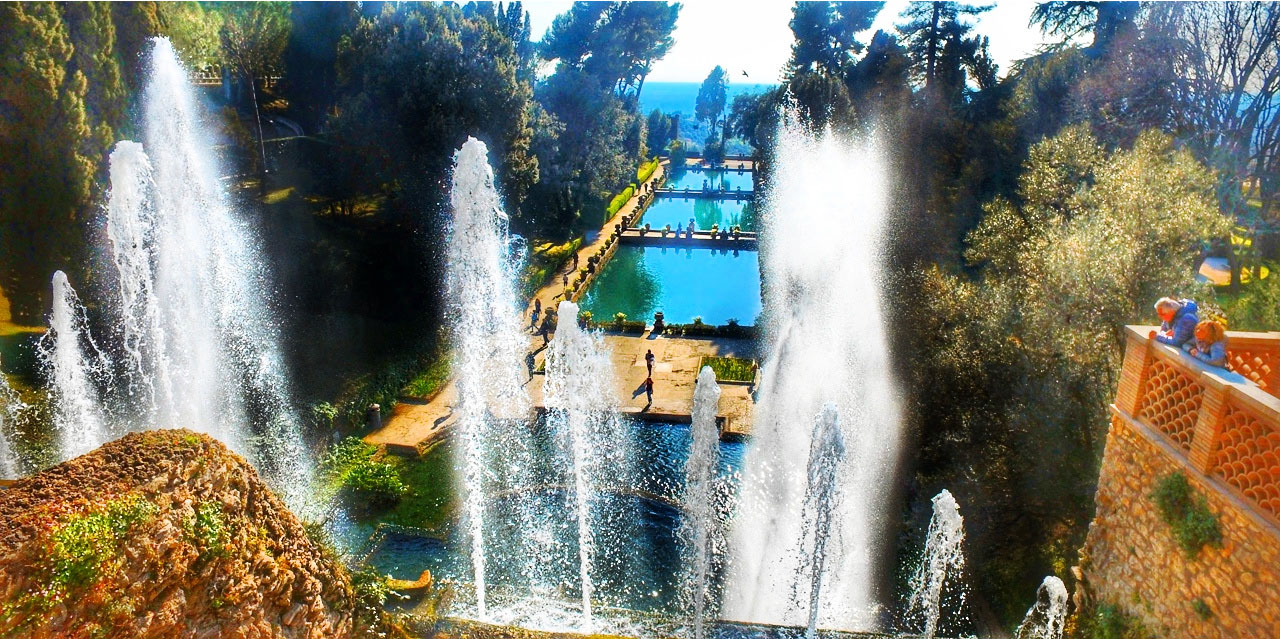 Rome to Tivoli Villas and Garden Tour from Rome in limo Villa dEste Tours RomeCabs