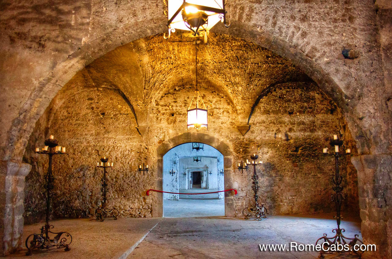 Armory Bracciano Castle Castello Odescachi Tour Guide RomeCabs