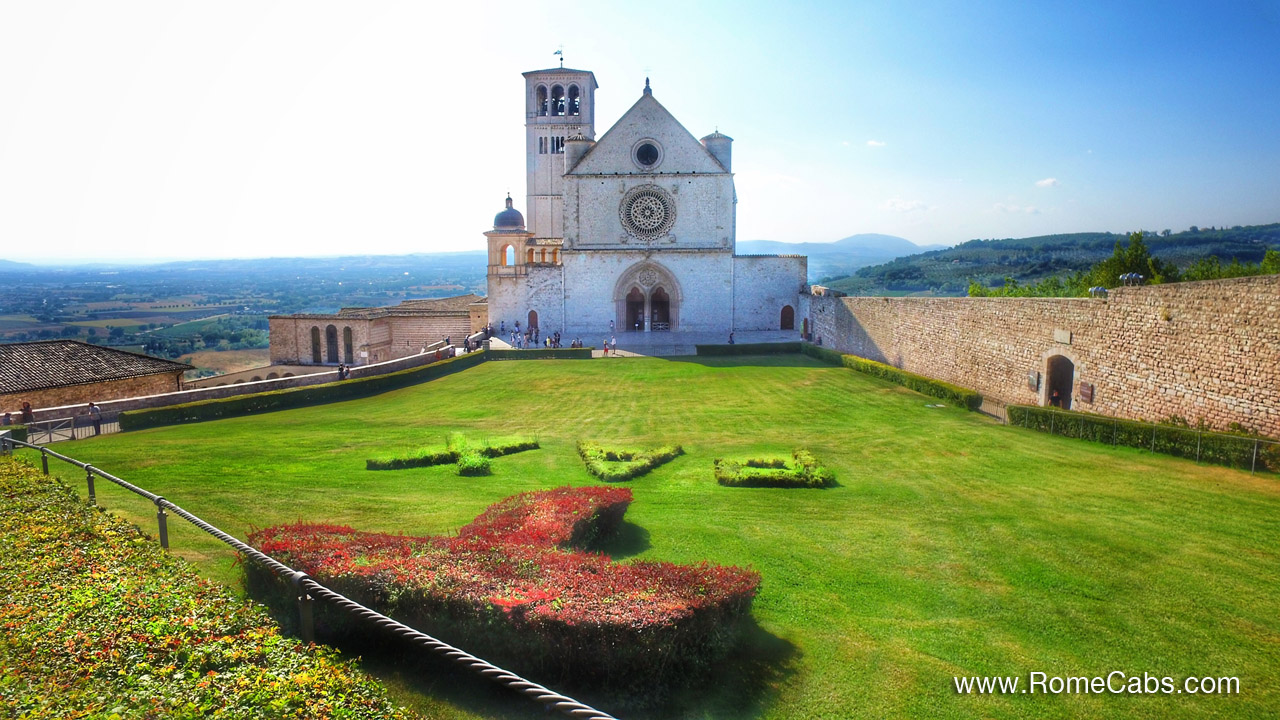  Rome Florence Transfer with visit to Assisi Tour Umbria