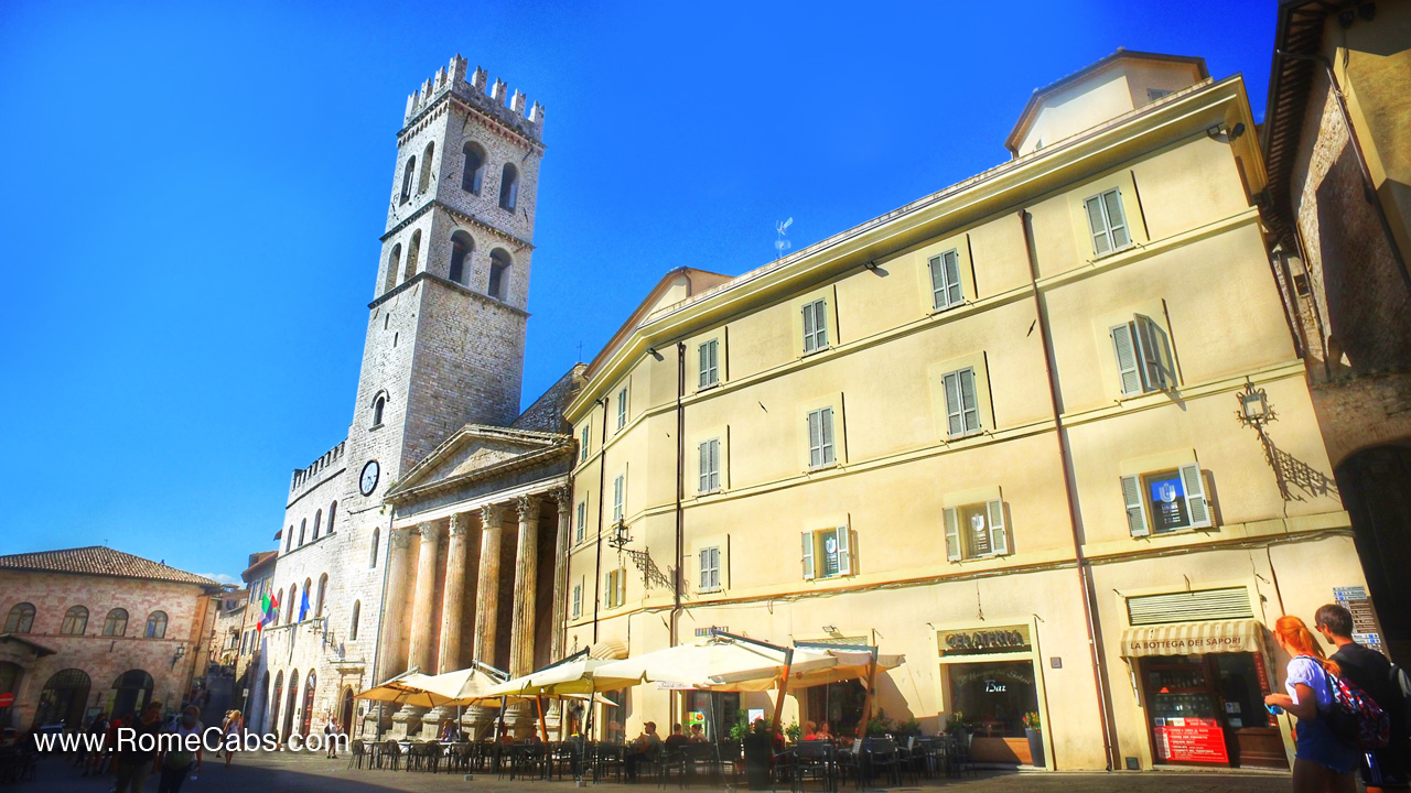 Santa Maria Sopra Minerva Assisi day tours from Rome Cabs RomeCabs  Umbria Tours