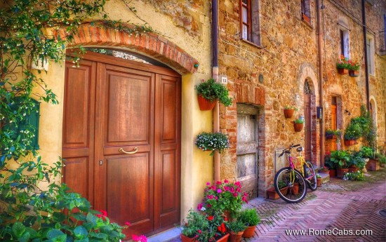 Day Tours from Rome to Montepulciano and Pienza Tuscany  Tours - charming street