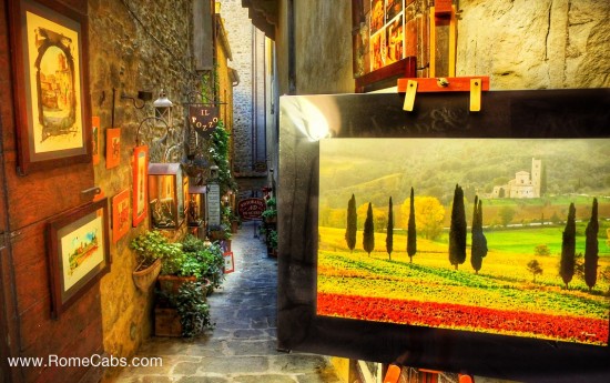 Cortona private Tuscany Tours from Rome