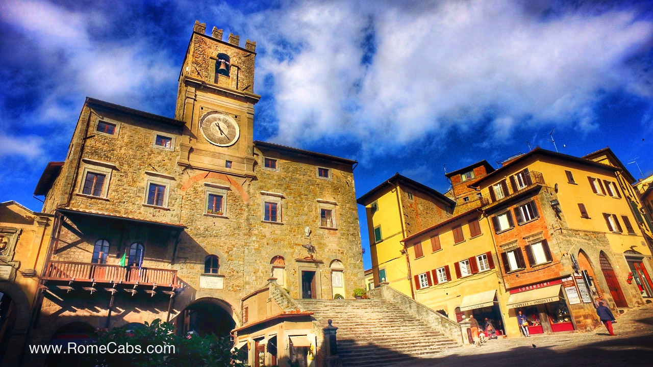 Cortona under the Tuscan sun tours from Rome