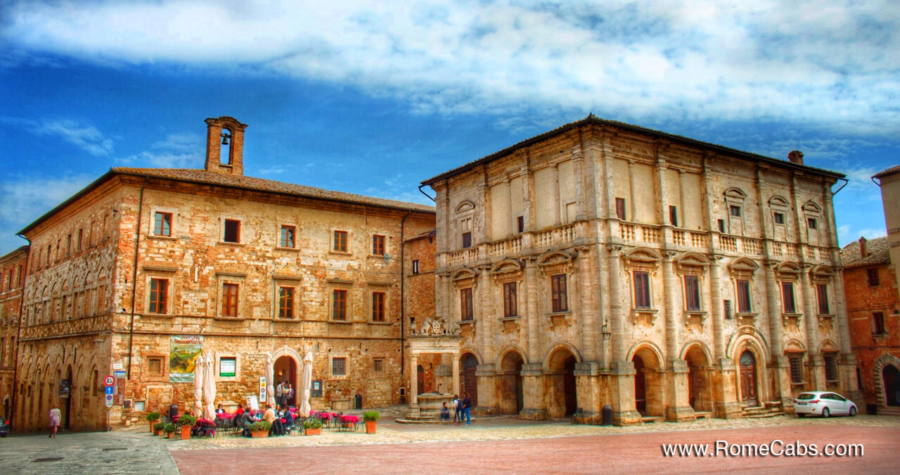 Montepulciano Tuscany day trips from Rome limousine tours
