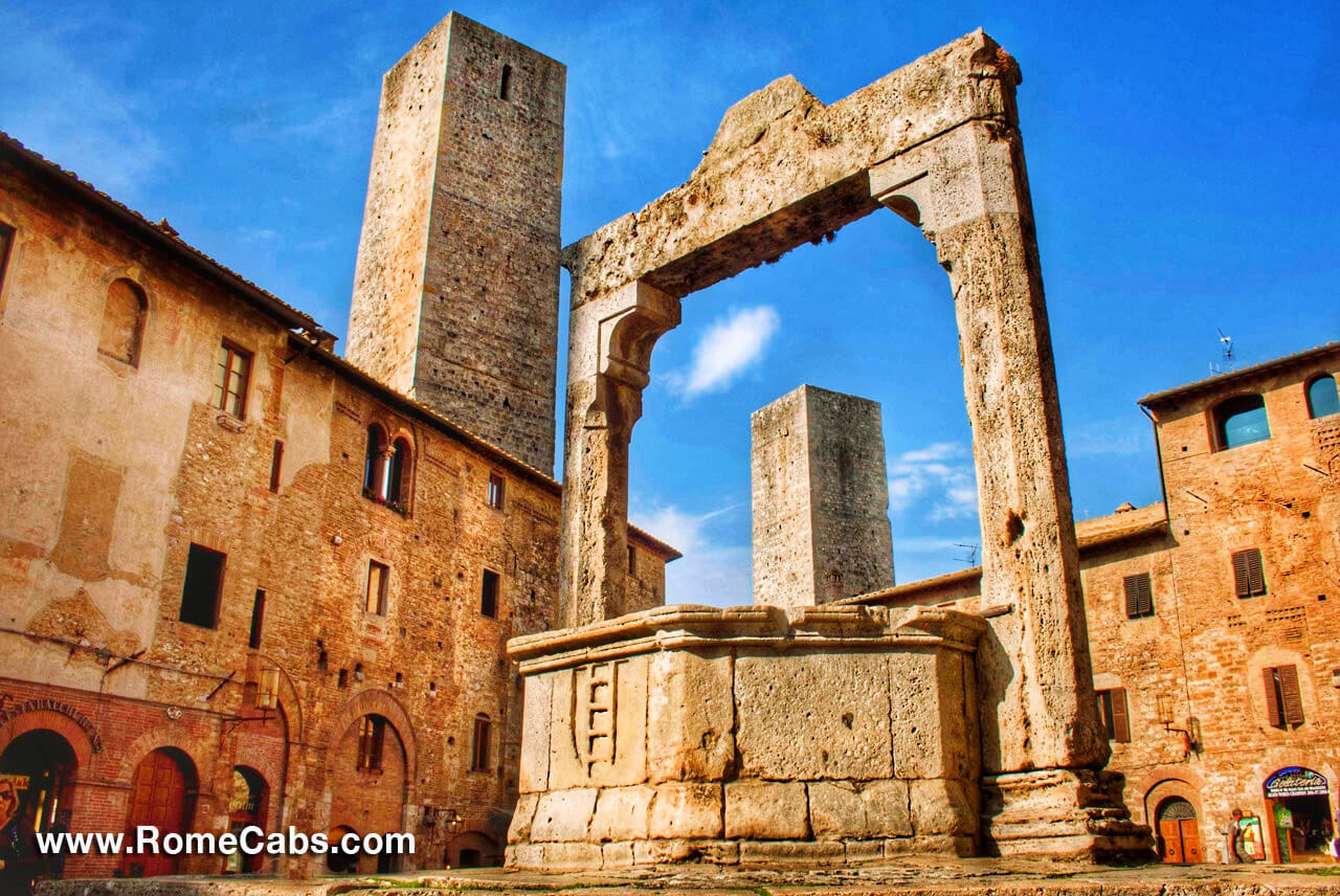 Tours from Florence to San Gimignano Shore Excursions from Livorno to Tuscany RomeCabs
