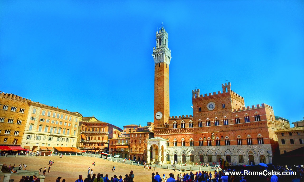 Florence tours to Siena and San Gimignano shore excursions from Livorno Cruise Port Tour RomeCabs