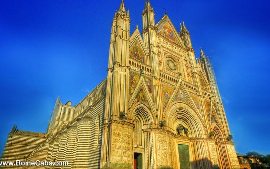 RomeCabs Private Tours from Rome to Orvieto Cathedral