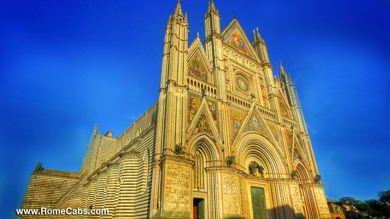 Cathedral of Orvieto and Assisi Tour from Rome in limo